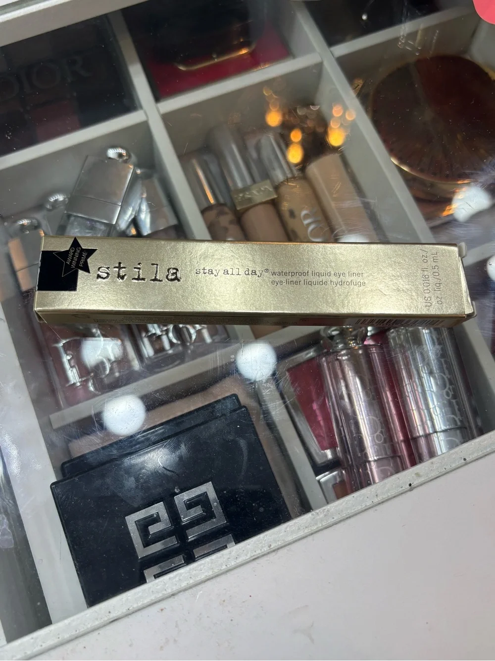 Stila Waterproof Liquid Eyeliner — Color: intense Black